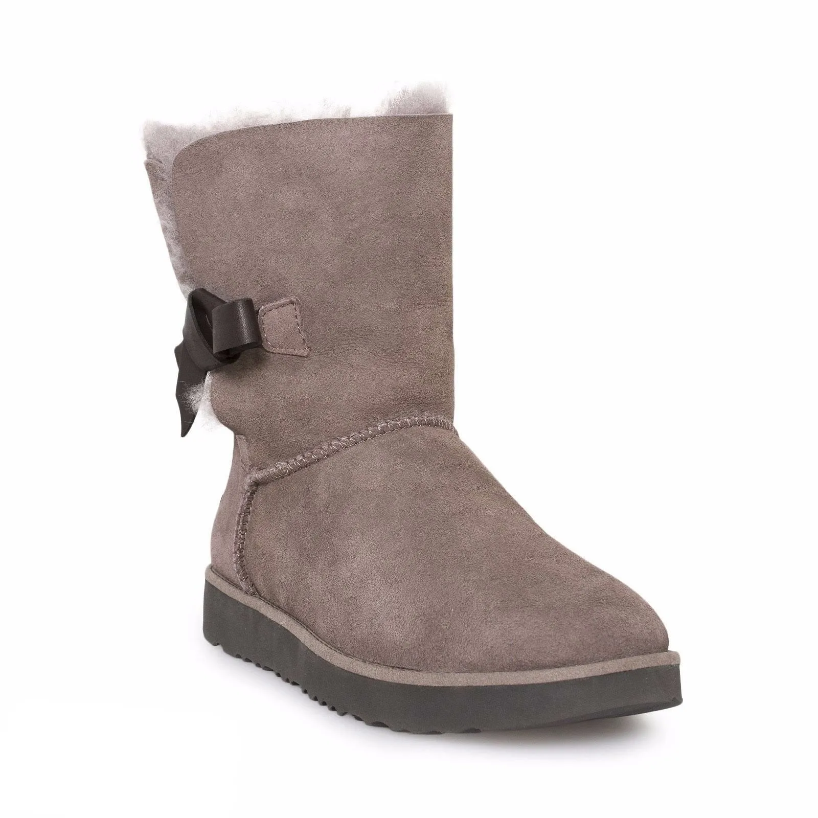 UGG Classic Knot Stormy Grey Boots