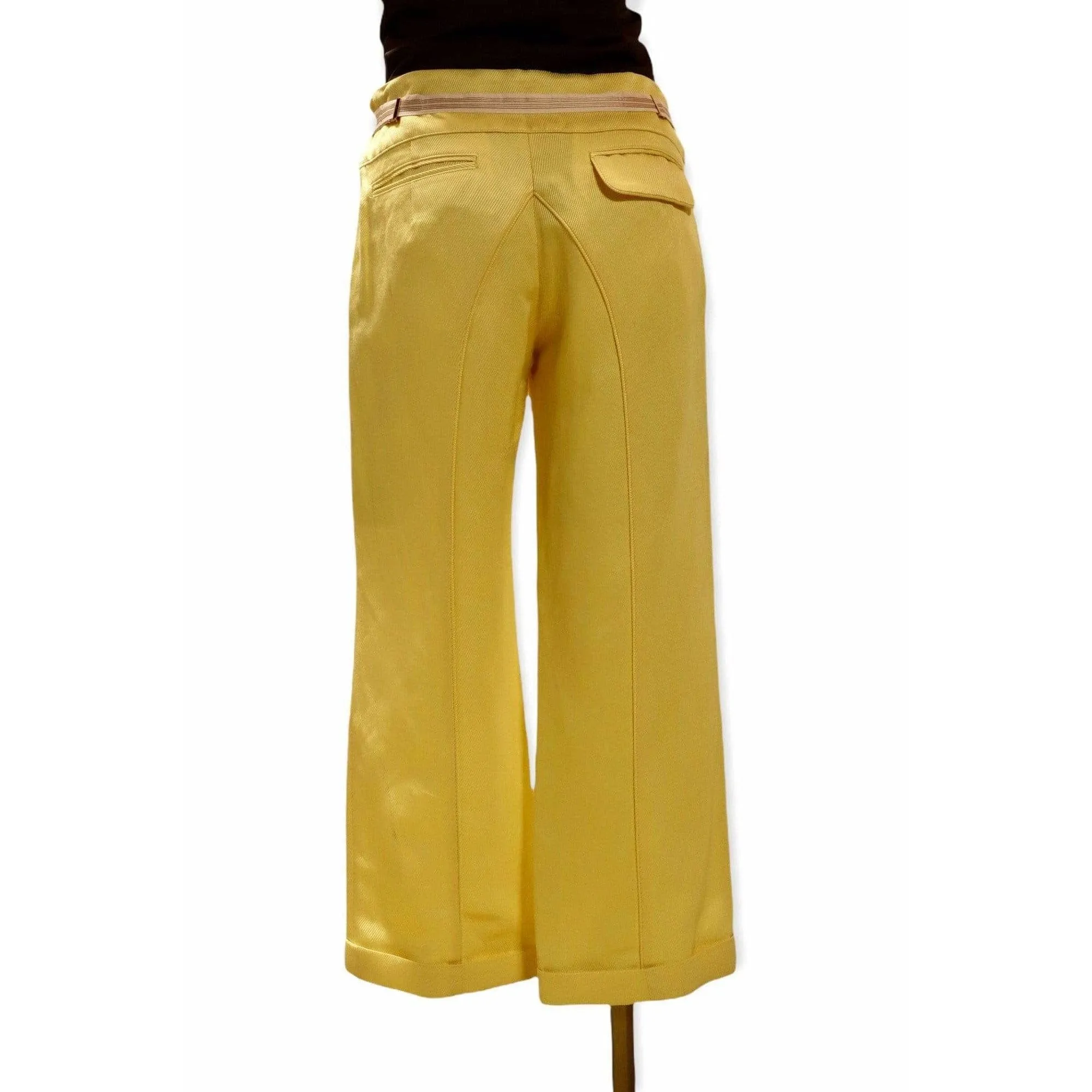 Undercover Vintage Yellow Crop Pant