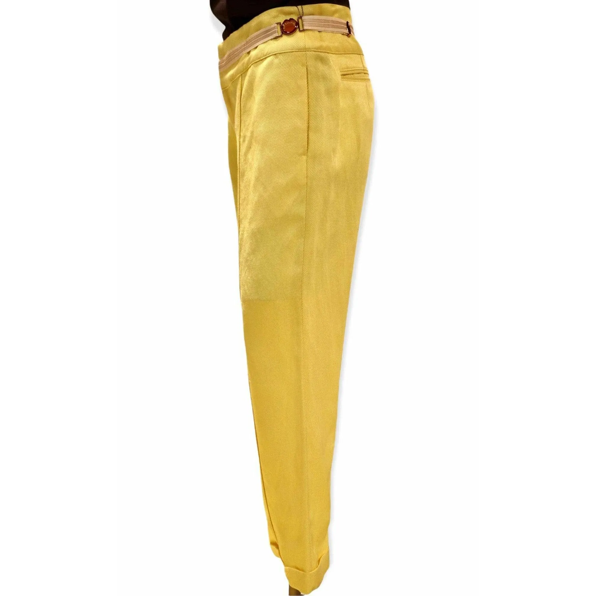 Undercover Vintage Yellow Crop Pant