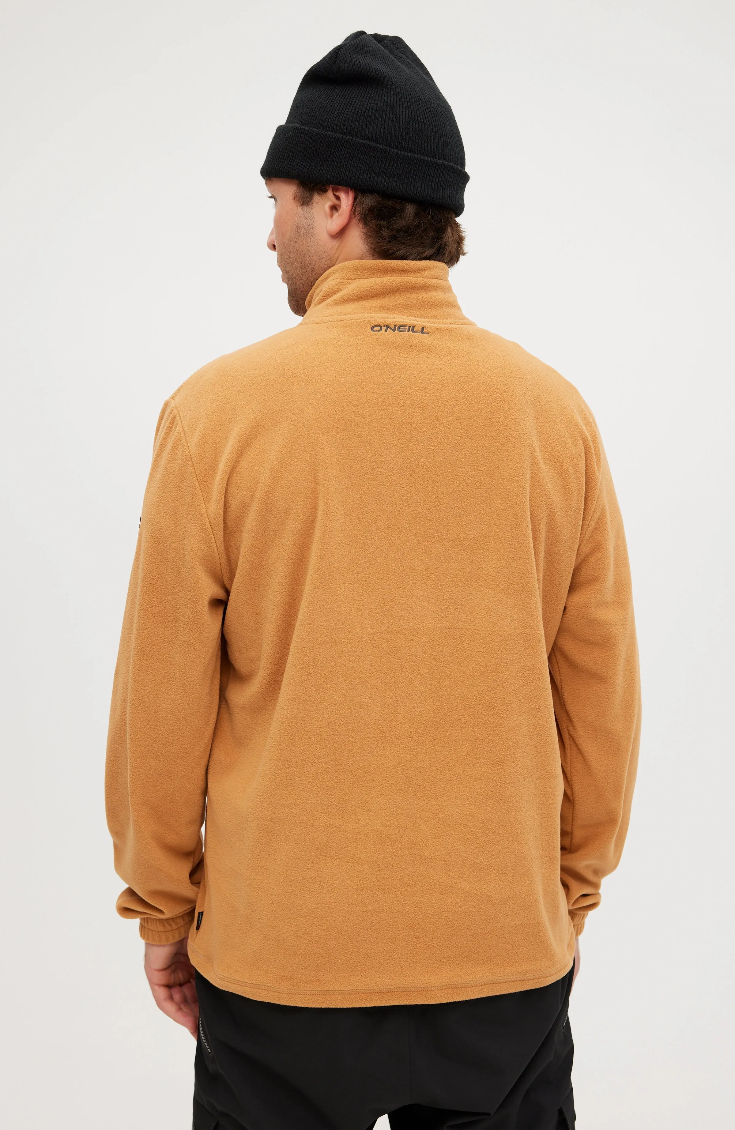 Utility Light Half-Zip Fleece | Rich Caramel