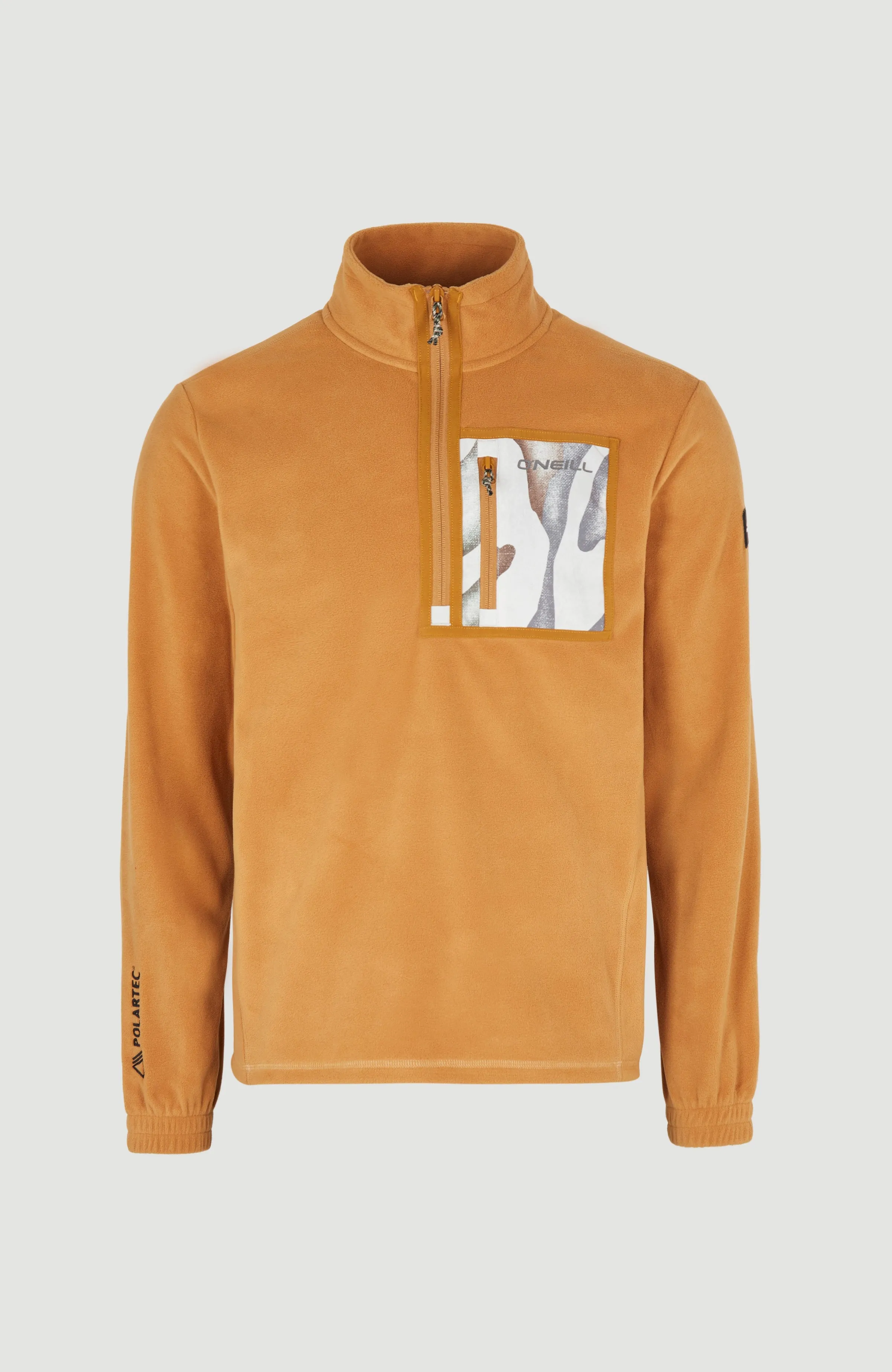 Utility Light Half-Zip Fleece | Rich Caramel