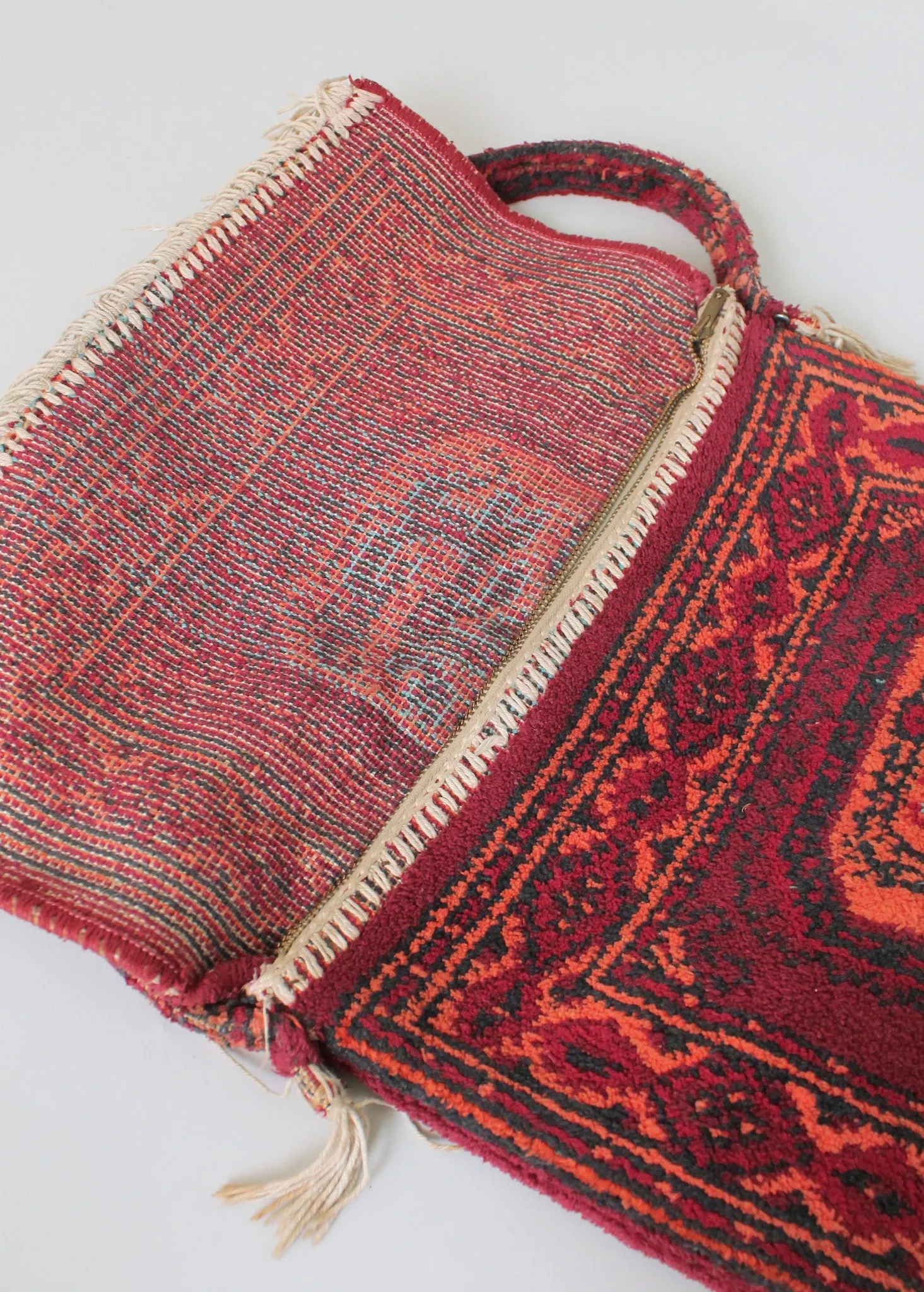 Vintage 1960s Carpet Bag Purse