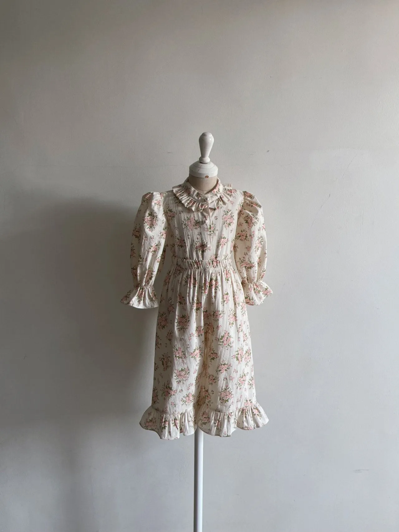 Vintage Floral Blouse & Pants Set