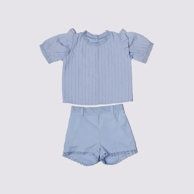 Vintage Soft Shorts - Baby Blue