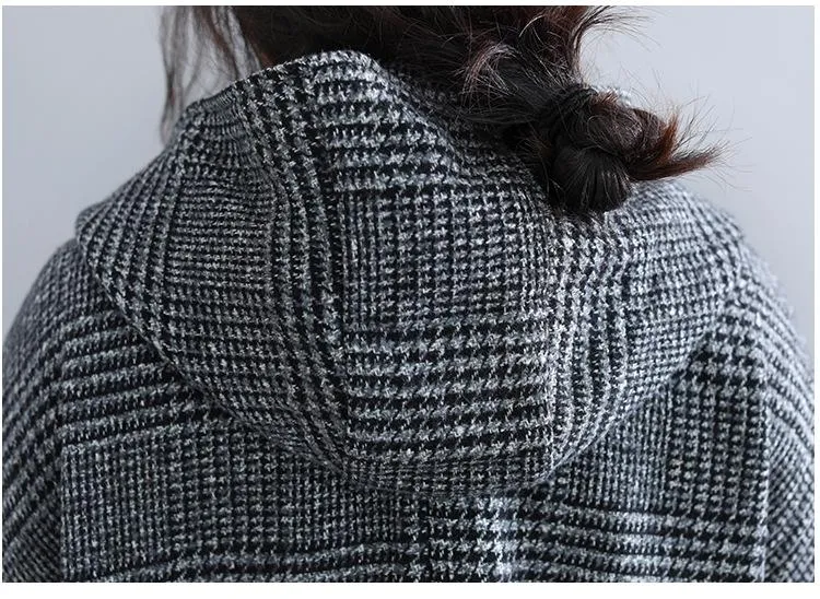 Women Plus Sizes Woolen Winter Coat