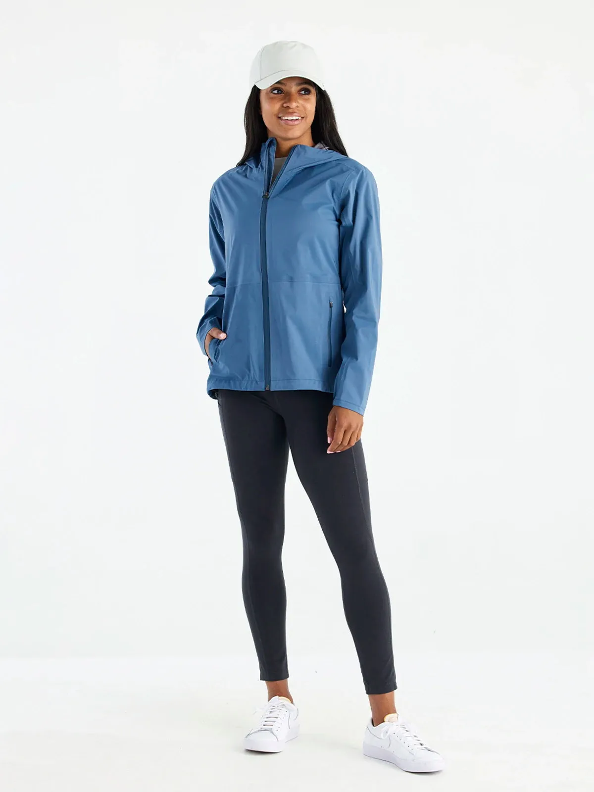 Women's Cloudshield Rain Jacket - Heron Blue