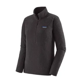 Womens Patagonia R1 Air Zip Neck - Black