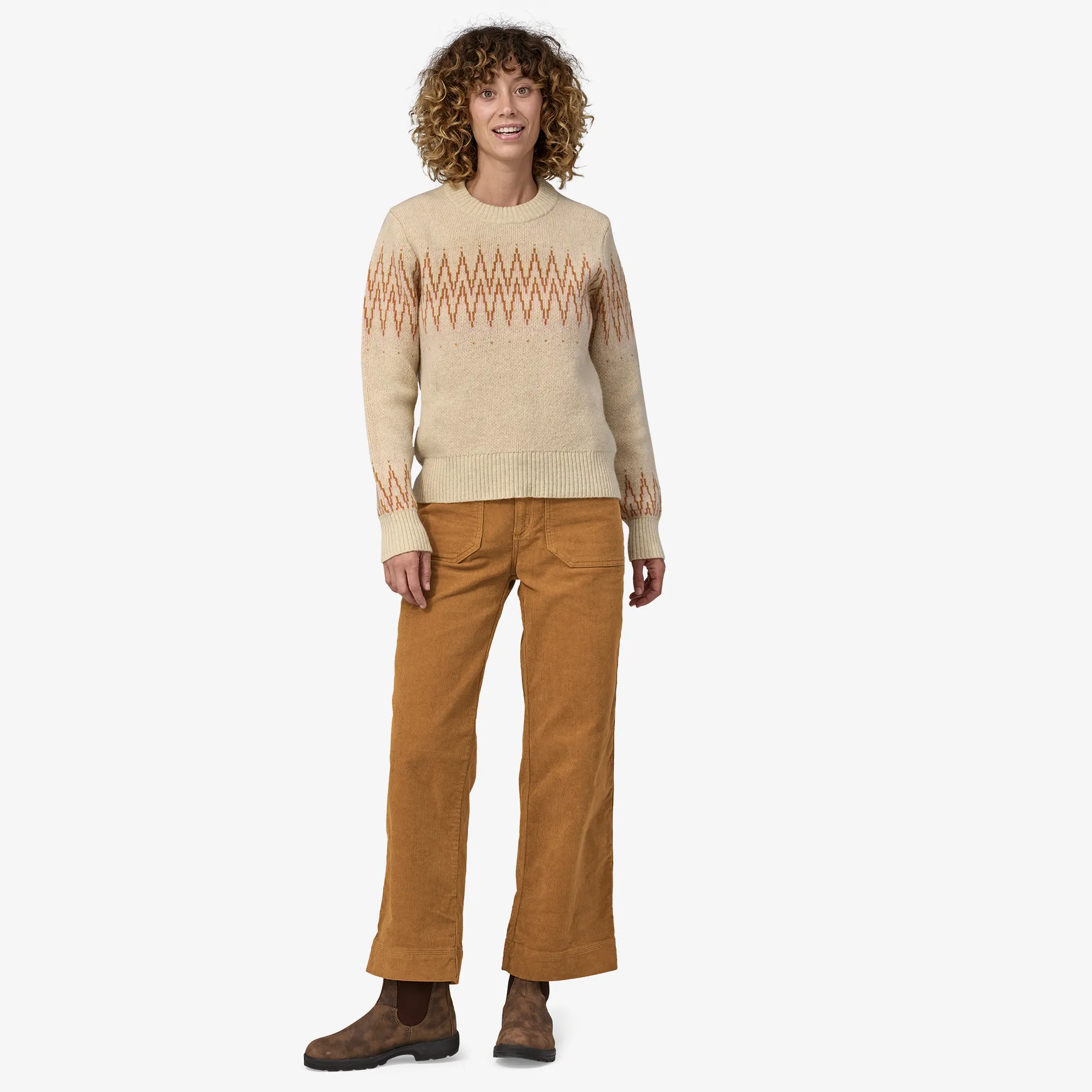 Women's Wide-Leg Corduroy Pants